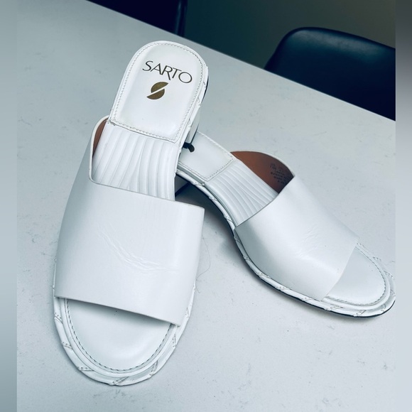Franco Sarto Shoes - Franco Sarto White Sandals